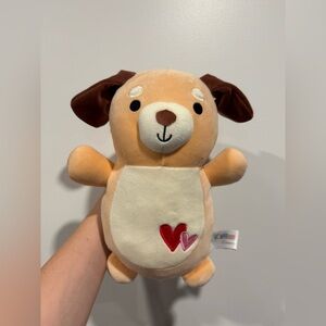 Squishmallow Hugmees Valentines Dog